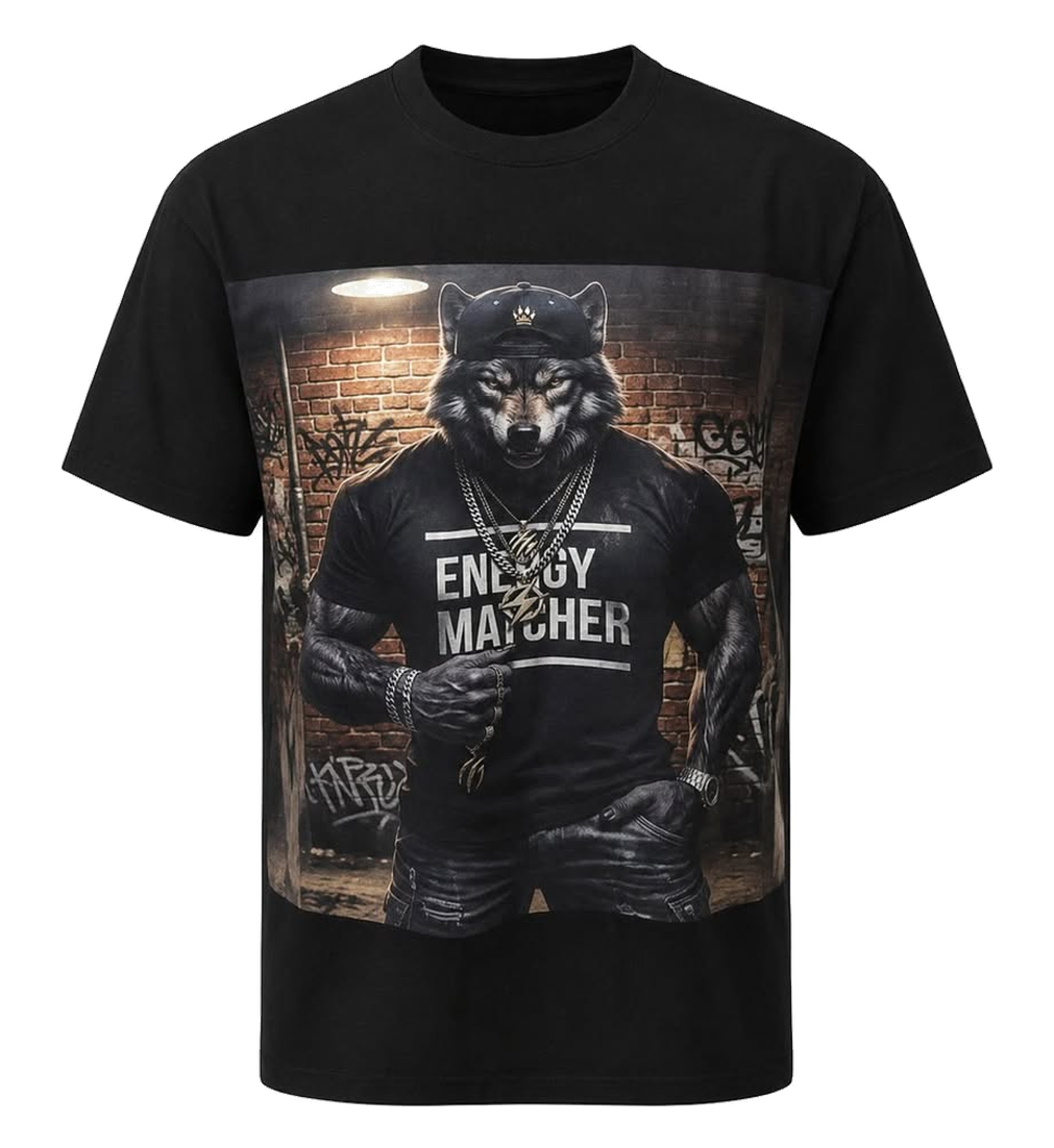 ENERGY MATCHER · RAGE WOLF TEE